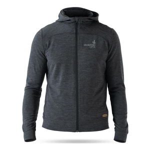 Image of Swarovski Merino Hoodie (Men's) - Anthracite
