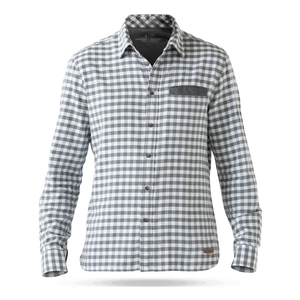 Image of Swarovski Plaid Shirt (Men's) - Green/Grey/White
