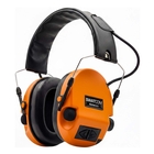 Image of Swatcom Active360 Electronic Ear Defenders - Orange