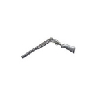 Image of T S Brown Broken Shotgun Pewter Pin Badge