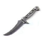 Image of T S Brown Hunting Knife Pewter Pin Badge