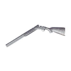 Image of T S Brown Over / Under Shotgun Pewter Pin Badge