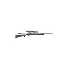 Image of T S Brown Hunting Rifle Pewter Pin Badge