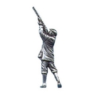 Image of T S Brown Shooter Pewter Pin Badge