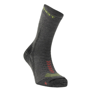 Image of Teko M3RINO SIN3RGI Explorer Medium Cushion Crew Socks (Unisex) - Black