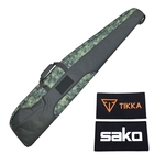 Image of Tikka Rifle Slip with Tikka/Sako Logo - Green Camo