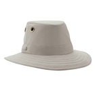 Image of Tilley Broad Curved Brim Cotton Duck Hat - Khaki With Olive Green Underbrim