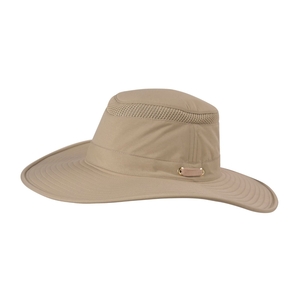 Image of Tilley Broadest Brim Lightweight Airflo Hat - Khaki/Olive Underbrim