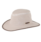 Tilley Intermediate Curved Brim Mash-Up HatSand With Brown Trim