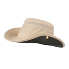 Image of Tilley Medium Brim Snap-Up Lightweight Airflo Hat - Natural/Green