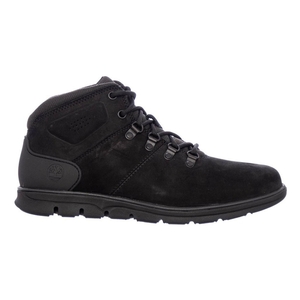 Image of Timberland Bradstreet Hiker Leather Casual Boots (Men's) - Black Nubuck