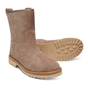 Image of Timberland Chamonix Valley WP Winter Boots (Women's) - Taupe (Medium) Grey Suede