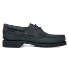 Image of Timberland Classic 3 Eye Lug Boat Shoe (Men's) - Black Nubucks