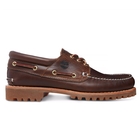 Image of Timberland Classic 3 Eye Lug Boat Shoe (Men's) - Brown Pull Up