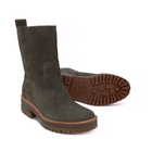 Image of Timberland Courmayeur Valley Mid Pull On Boots (Women's) - Olive Nubuck