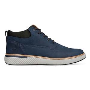Image of Timberland Cross Mark Plain Toe Chukka (Men's) - Navy Nubuck (Black Iris)