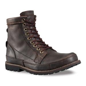 Image of Timberland Earthkeepers 6 Inch Leather Boot (Men's) - Dark Brown Burnished Oiled Nubuck