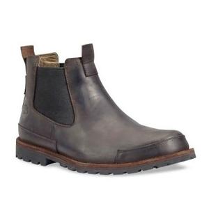 Image of Timberland Earthkeepers Original Chelsea Mens Casual Boot (Men's) - Dark Brown Burnished Oiled Nubuck