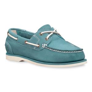 Image of Timberland Earthkeepers Classic Boat Unlined Boat Shoe (Women's) - Teal