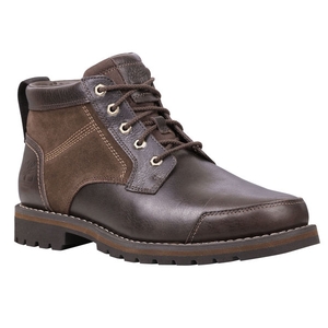 Image of Timberland Earthkeepers Larchmont Chukka Boots (Men's) - Dark Brown Full Grain and Suede