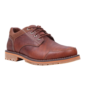 Image of Timberland Earthkeepers Larchmont Oxford Shoe - Red Brown Full Grain