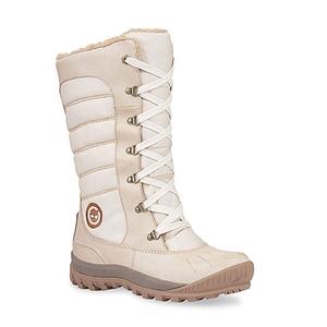 Image of Timberland Earthkeepers Mount Holly Tall Lace Duck Boot (Women's) - Bone