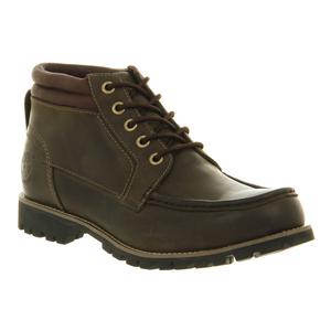 Image of Timberland Earthkeepers Rugged 5 Eye Handsewn Boot (Men's) - Dark Olive Roughcut