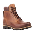 Image of Timberland Earthkeepers Rugged 6 Inch Waterproof Plain Toe Boot (Men's) - Copper Roughcut Dark