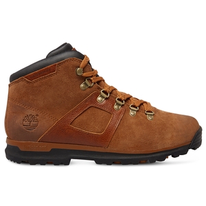 Image of Timberland GT Scramble Mid Leather Waterproof Boots (Men's) - Brown