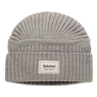 Image of Timberland Gulf Beach Ribbed Beanie (Men's) - Light Grey Heather