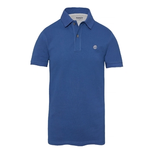 Image of Timberland Millers River Pique Reg Polo Shirt (Men's) - Twilight Blue