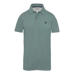 Image of Timberland Millers River Pique Reg Polo Shirt (Men's) - Duck Green