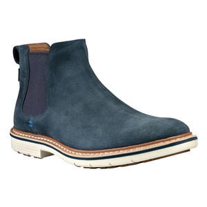 Image of Timberland Naples Trail Chelsea Boots (Men's) - Midnight Navy DT Suede