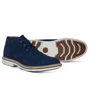 Image of Timberland Naples Trail Chukka Boot (Men's) - Black Iris Hammer II Suede