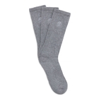 Timberland Organic Cotton Crew Socks - 3 Pack (Men's)Warm Grey