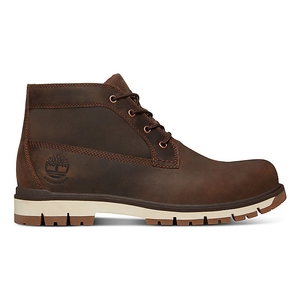 Image of Timberland Radford Plain Toe WP Chukka (Men's) - Dark Brown Full Grain (Potting Soil Saddleback)
