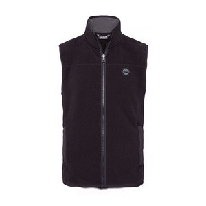 Image of Timberland Whiteface River Polar Fleece Vest (CLS) (Men's) - Black