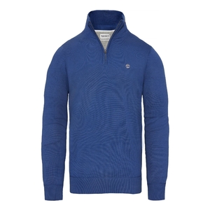 Image of Timberland Williams River 1/2 Zip Sweater (Men's) - Twilight Blue