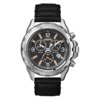 Image of Timex Expedition Rugged Metal Chronograph Watch - Black Face / Black Strap