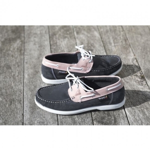 Image of Toggi Capri Ladies Classic Deck Shoe (Women's) - Marine / Pink