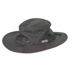 Image of Toggi Cortes Crushable Leather Hat - Chocolate