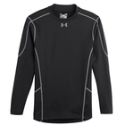 Image of Under Armour EVO Coldgear Compression Mock - Black / Steel