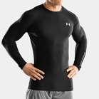 Image of Under Armour EVO Coldgear Compression Crew II - Black/White