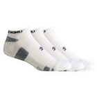 Image of Under Armour Heatgear No Show Socks - 3pk - White/Black