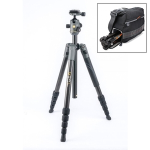 Image of Vanguard VEO 2 235CB Carbon Fibre Travel Tripod with a VEO  BH-50 Multi Action Ballhead