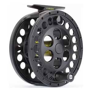 Image of Vision Kalu Onki Fly Reel - #5/6 - Black/Green