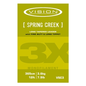 Image of Vision Mono Spring Creek Trout Leader - 12ft