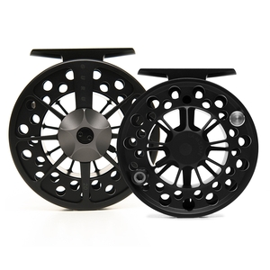 Image of Waterworks Lamson Guru Black 1.5 Fly Reel