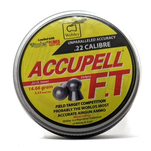 Image of Webley Accupel FT Pellets - .22 (250)