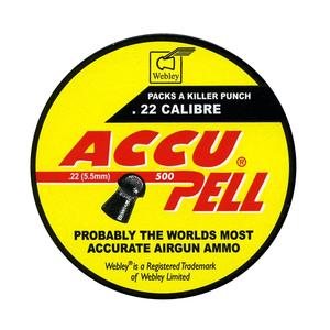 Image of Webley Accupell .22 Pellets x 500